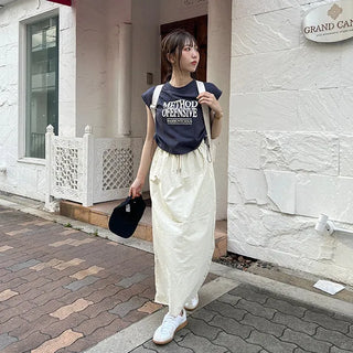 String nylon skirt
