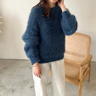 Brushed round knit