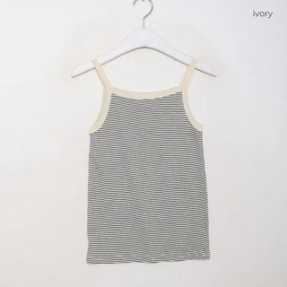 Striped sleeveless top