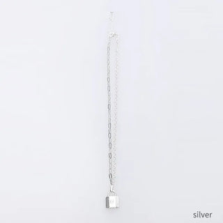 Padlock necklace