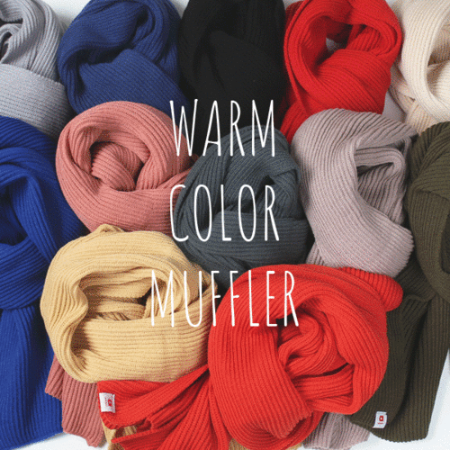 Colored scarf (12 colors)