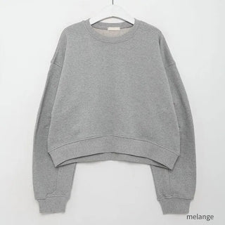 Basic cropped sweatshirt