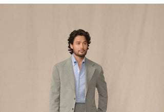 [CULTUM] Italian One-Piece Collar Brushed Shirt