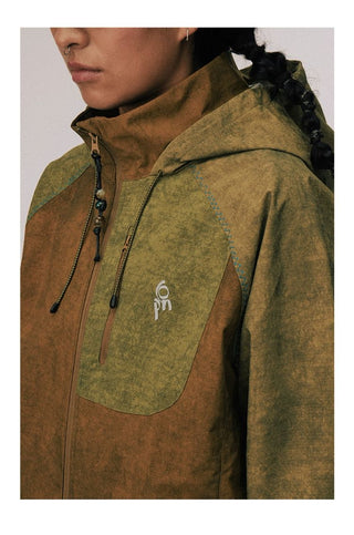 [CONP] Tie-Dye Outdoor Hooded Nylon Jacket