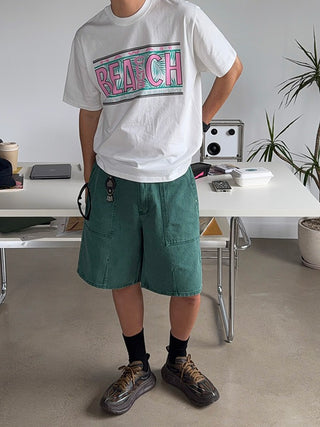 Hawaii Beach Club 1/2 T-shirt