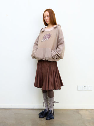 [NeverSeez] Printed Graphic Hoodie