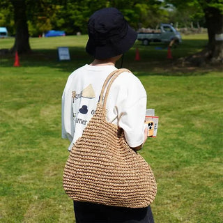 Rattan Shoulder Bag