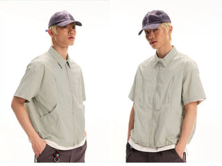 [Monterest] UPF50+ Water Repellent Zip-Up Shirt Jacket