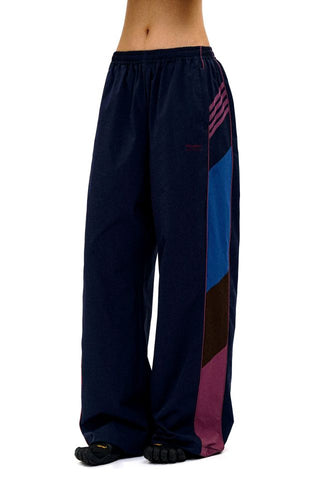 [Moromoro2] Lace Bar Blocked Sport  Jacket/Pants