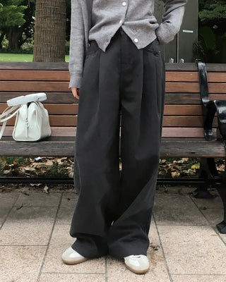 (Short/Basic/Long) (5 colors) Cotton Slacks Pants