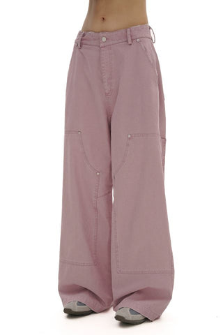 [moromoro2] Double Knee Work Pants