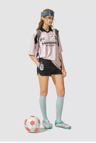[Monterest] Outdoor Sports Print Polo Jersey Tee