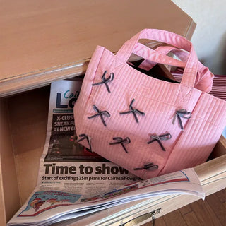 Ribbon tote bag