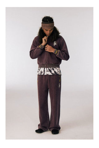 [CONP] Jamaica Beaded Zip-Up Sweatshirt