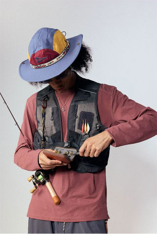 [Monterest] Outdoor Mesh Utility Fishing Vest