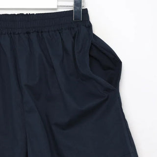 Banding cotton shorts