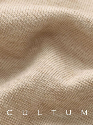 [CULTUM] Mercerized Cotton Crew Socks