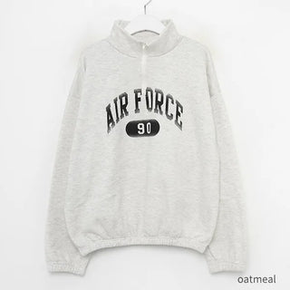 Half-zip sweatshirt