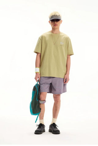 [Monterest] Washed Forest Print Relaxed Fit Tee