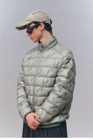 [Monterest] Packable Stand Collar Down Jacket