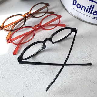 Round, thick-framed eyeglasses 8090 (3 colors)