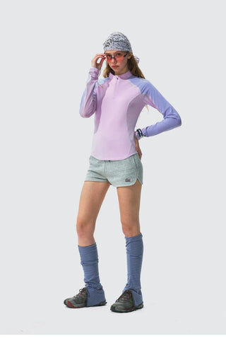 [Monterest] Half-Zip Slim Fit UV Protection Top