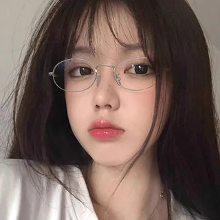 Silver round glasses (1 color)
