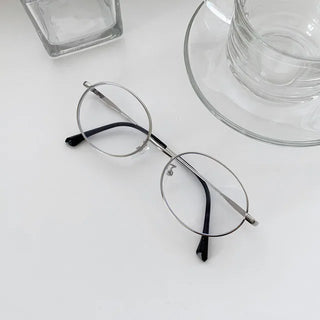 Silver round glasses (1 color)