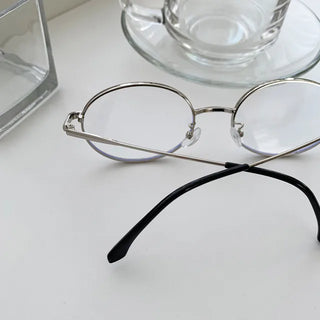 Silver round glasses (1 color)