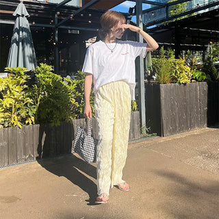 Wave Banding Pants