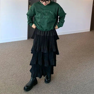 Asymmetrical Cantan Skirt