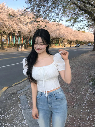 Punched Ribbon Blouse