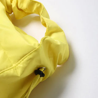 Handle Shirring Mini Bag