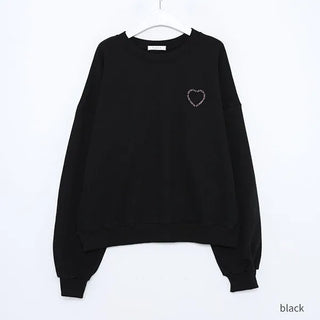 Back lettering sweatshirt