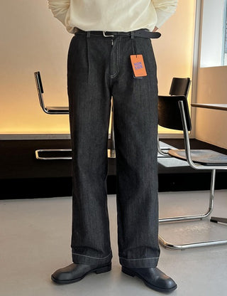 NONFADE. Quality Elastic Waist Denim
