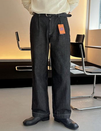 NONFADE. Quality Elastic Waist Denim