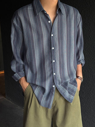 Bird Multi-Stripe Shirt