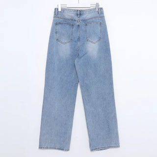Light blue denim pants