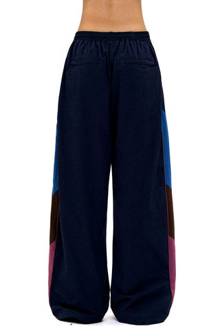 [Moromoro2] Lace Bar Blocked Sport  Jacket/Pants