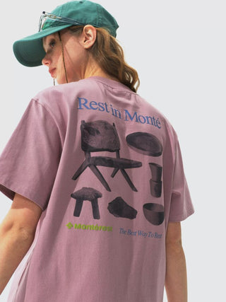 [Monterest] 5A Antibacterial Quick-Dry Outdoor Print Tee