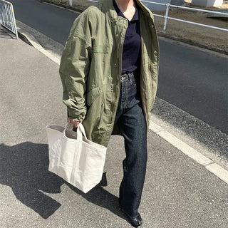 long windbreak coat