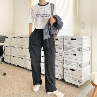 Banding Cozy Cargo Pants