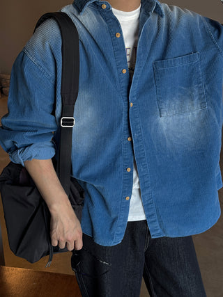 Lisbon Corduroy Washed Outshirt