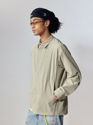 [Monterest] Quick-Dry Relaxed Fit Collared Shirt