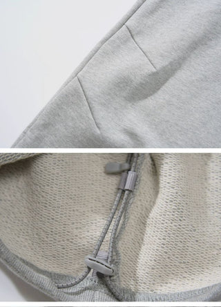 [Monterest] Relaxed Fit Drawstring Knit Sweatpants