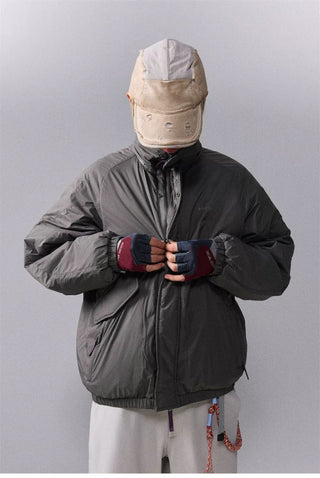 [Monterest] Water-Resistant Stand Collar Padded Jacket