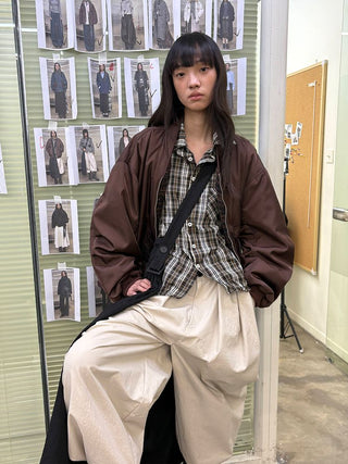 [NeverSeez] Wool-Lined Pilot Jacket