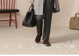 [CULTUM] Wool Blend Waterproof Mac Coat