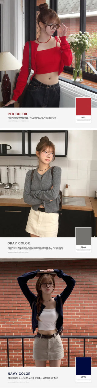 molly round cardigan - 12 colors