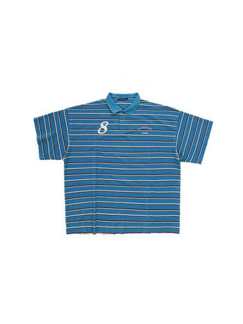 [MASONPRINCE] Striped Polo Shirt
